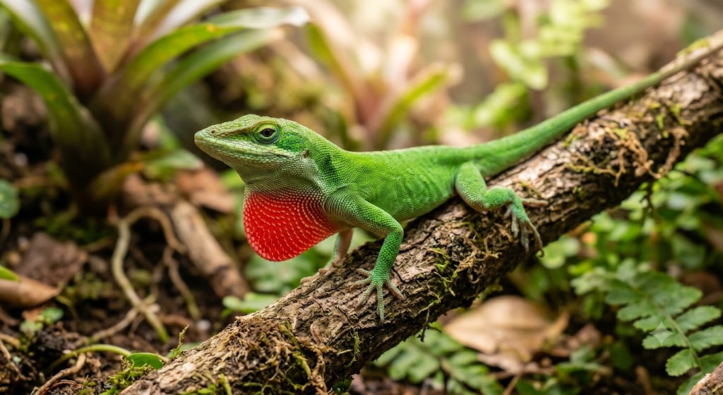 L'anolis vert