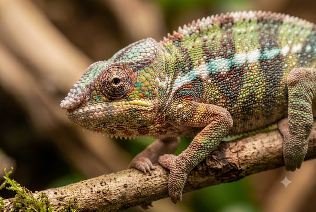 Les besoins alimentaires du caméléon
