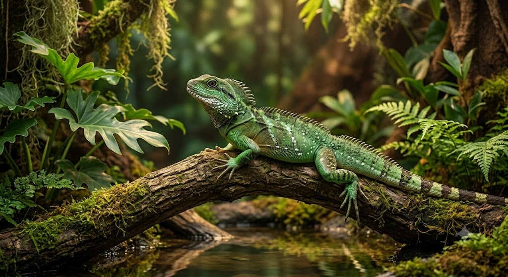 Le dragon d'eau vert