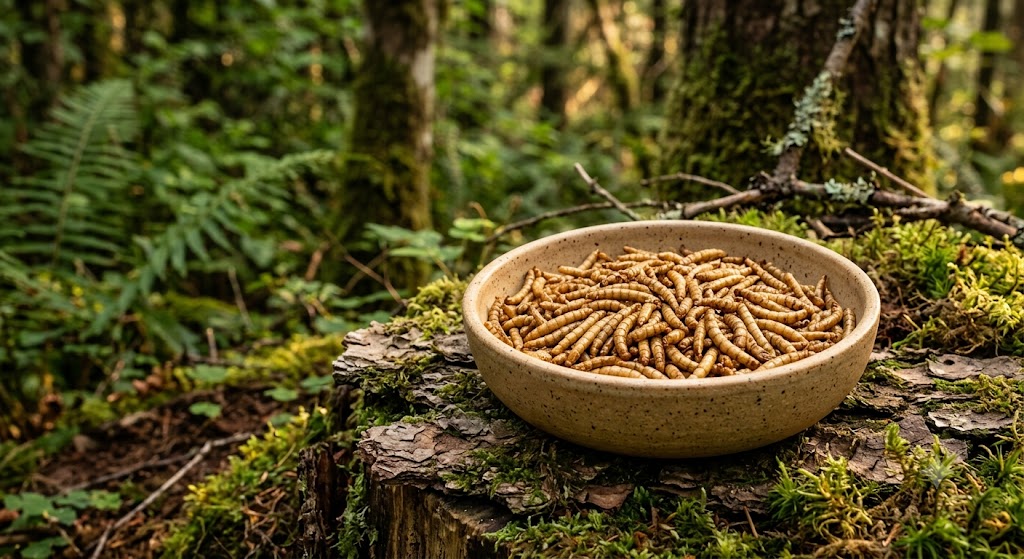 Les insectes séchés du commerce