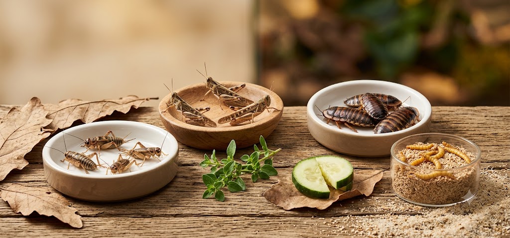 Valeurs nutritionnelles des insectes nourriciers