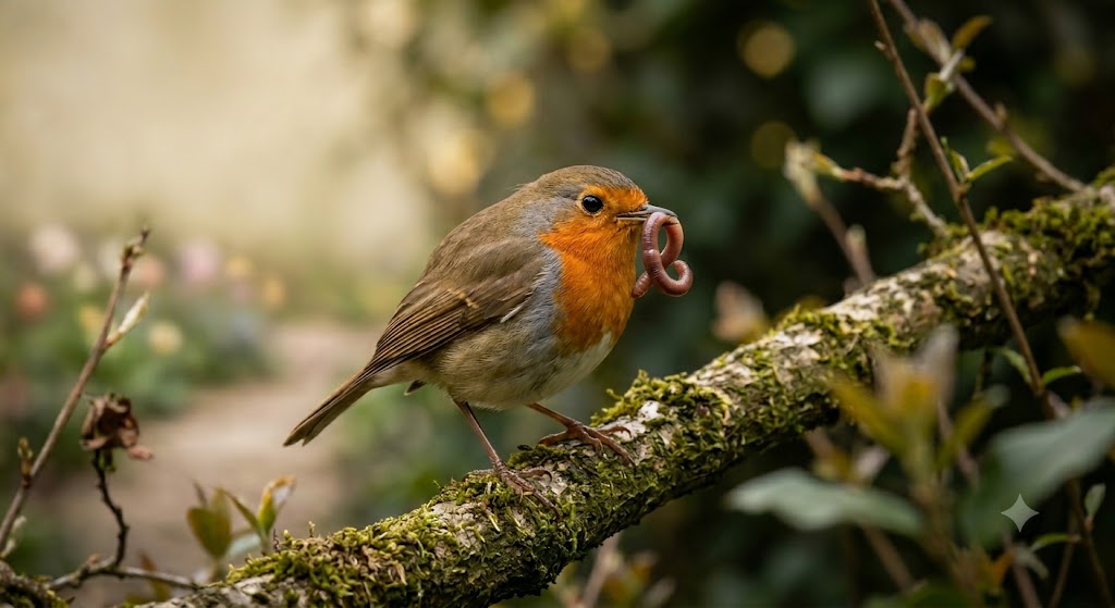 Des oiseaux de jardin friands d’insectes