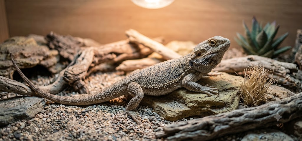 Nourrir un Pogona : quels insectes choisir et à quelle fréquence ?